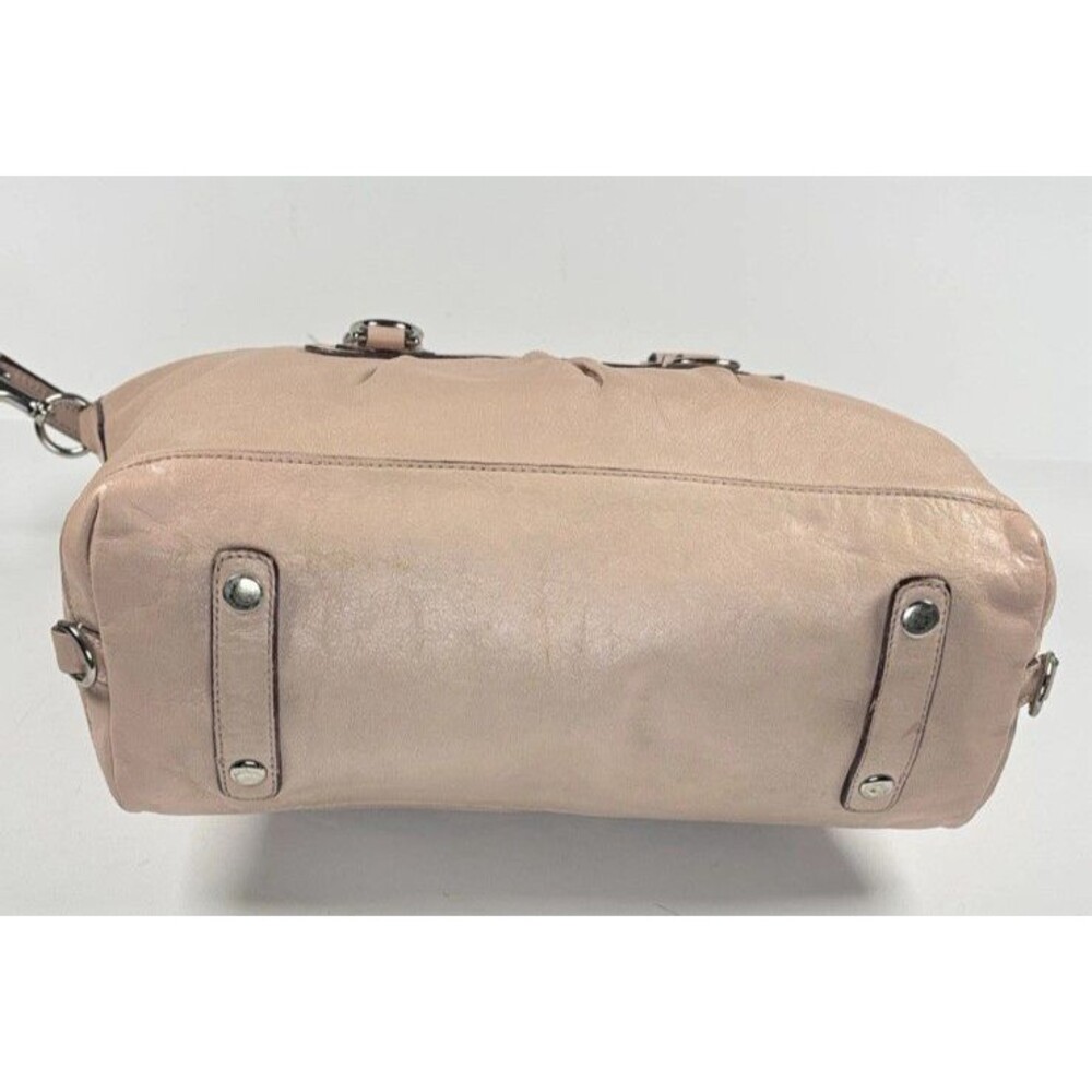 Coach Ashley Pink Leather 2way Purse Handbag Zip Convertible with dust bag - Picture 5 of 14